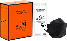 케이메딕 KF94 3D 입체형 블랙